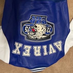 Avirex Full Leather Varsity Jacket